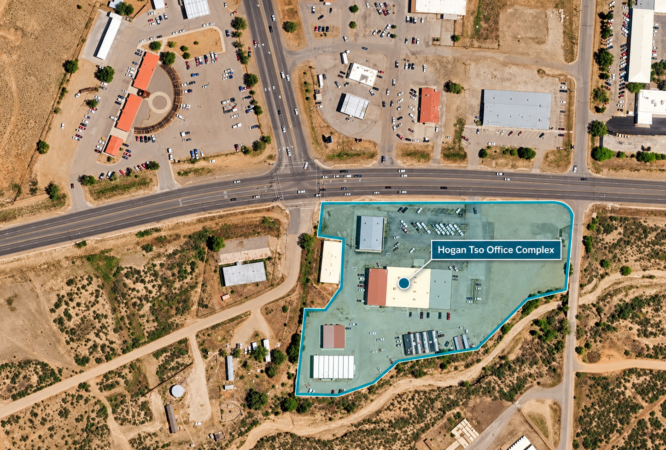 Hogan Tso Office Complex Boundary Map